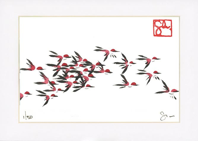 4x6 Limited Edition Print - Murmuration Series