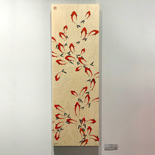 Load image into Gallery viewer, 12 x 36 Limited Edition Print on Wood - Koi Series